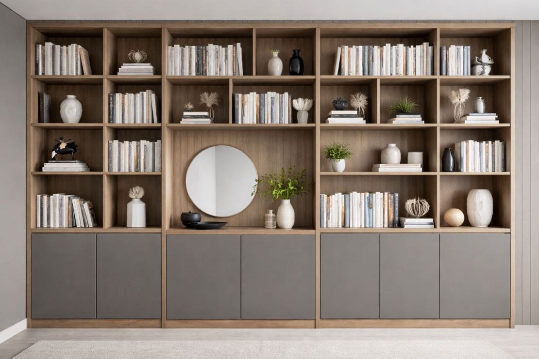 不只是收納！書櫃設計在居家裝潢中的應用與巧思